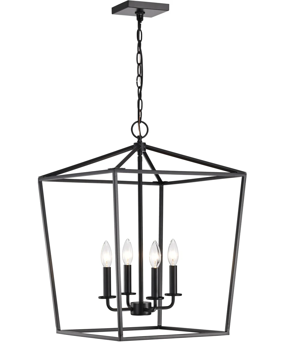 Emma 4-Light Pendant Dark Bronze - Image 4