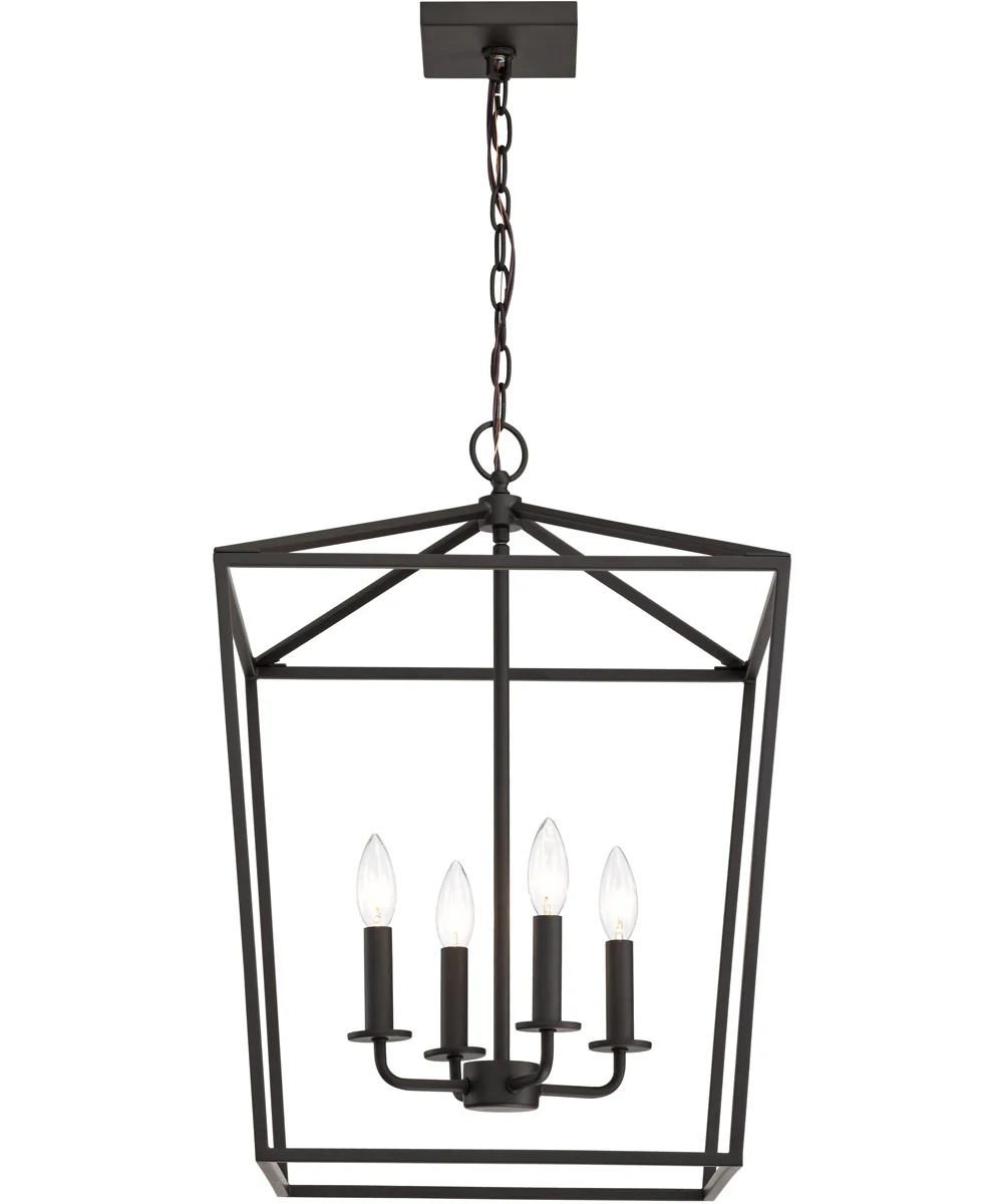 Emma 4-Light Pendant Dark Bronze - Image 4
