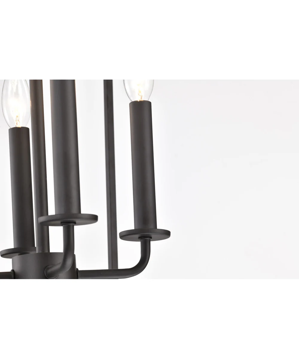 Emma 4-Light Pendant Matte Black - Image 10