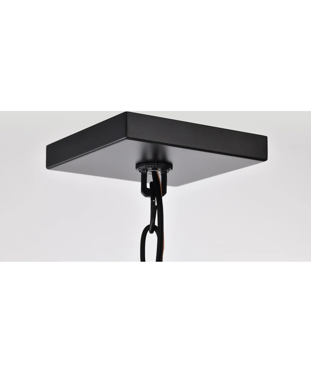 Emma 4-Light Pendant Matte Black - Image 10