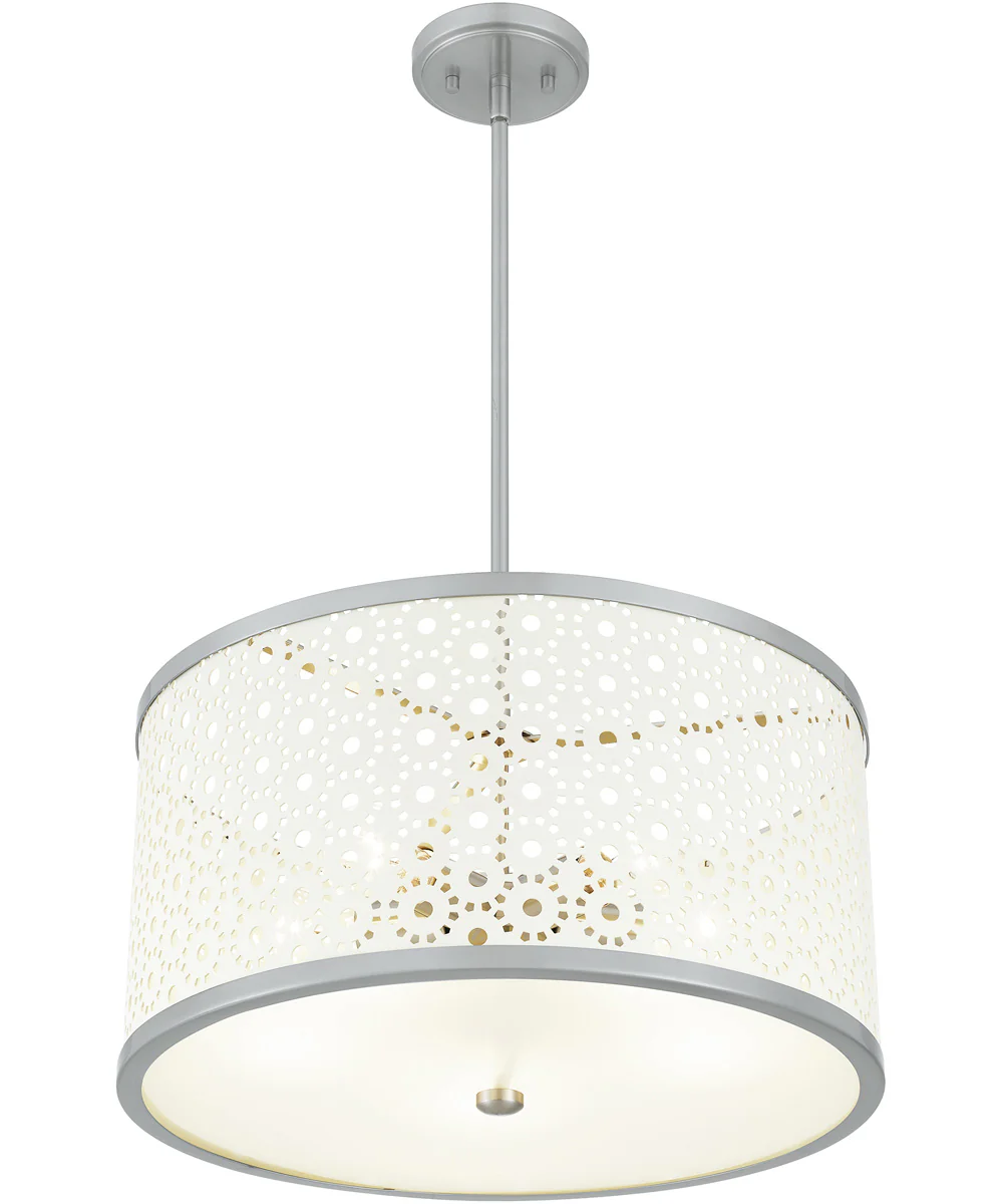 Emmeline 5-light Pendant Brushed Nickel - Image 5