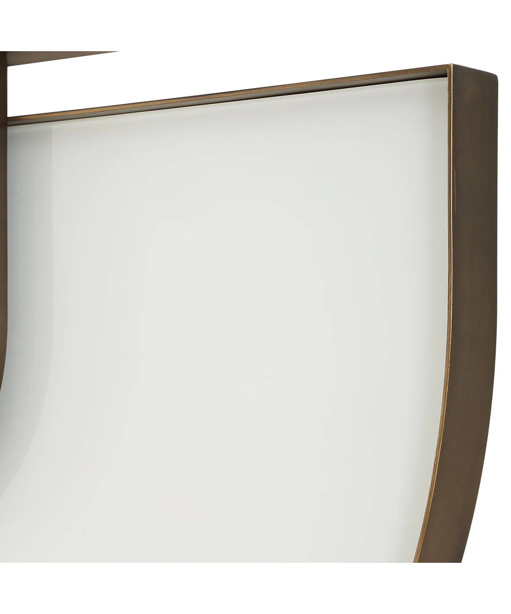Encase Modern White Oval Mirror - Image 4
