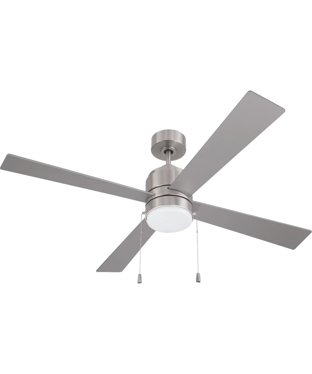 Energy Star McCoy 52" 4 Blade Ceiling Fan 1-Light Fan Brushed Polished Nickel - Image 8