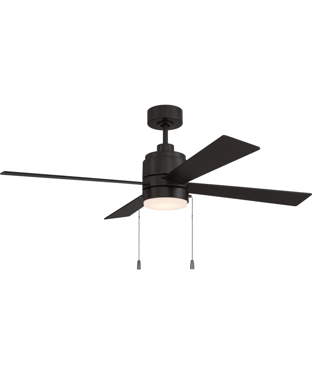 Energy Star McCoy 52" 4 Blade Ceiling Fan 1-Light Fan Flat Black - Image 3
