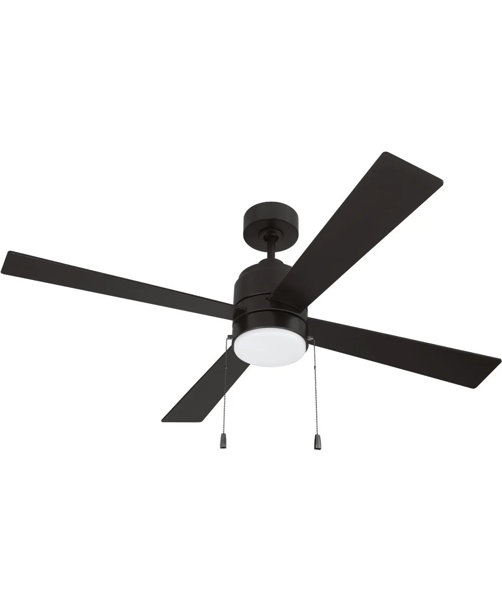 Energy Star McCoy 52" 4 Blade Ceiling Fan 1-Light Fan Flat Black - Image 8