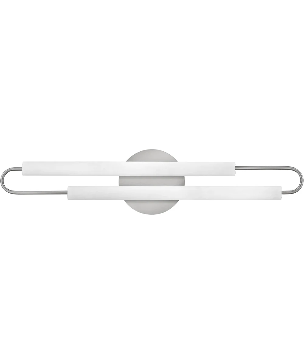 Eos LED-Light Medium LED Vanity in Brushed Nickel
