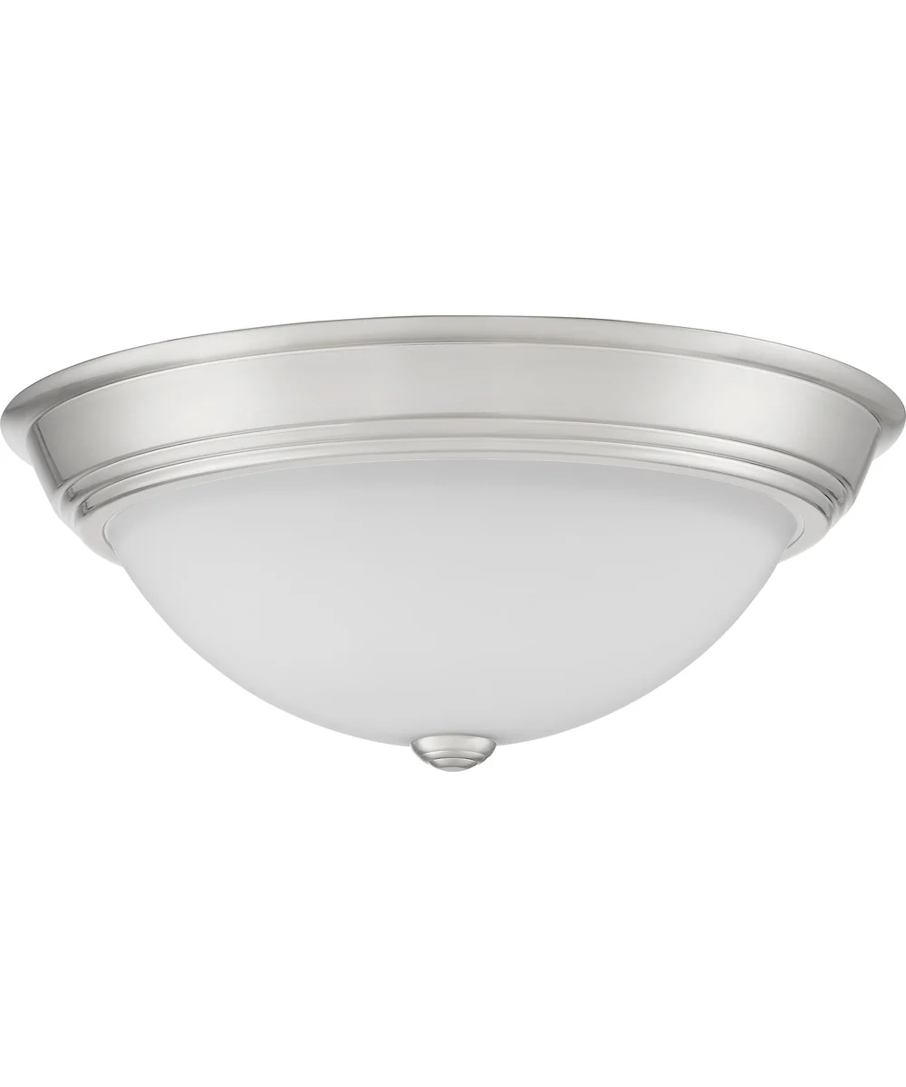 Erwin Large 3-light Flush Mount Brushed Nickel - Image 3