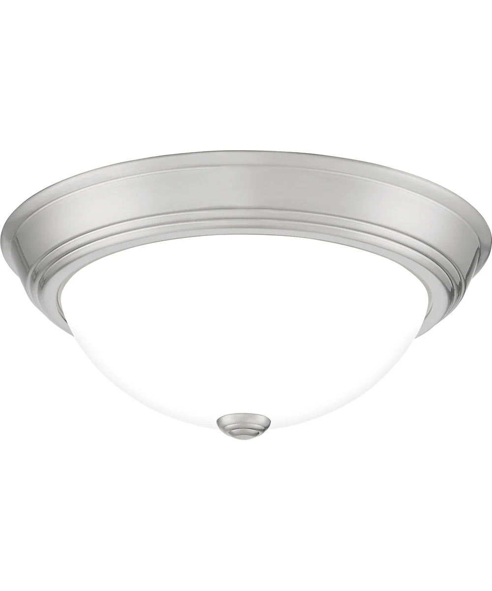 Erwin Medium 2-light Flush Mount Brushed Nickel - Image 4