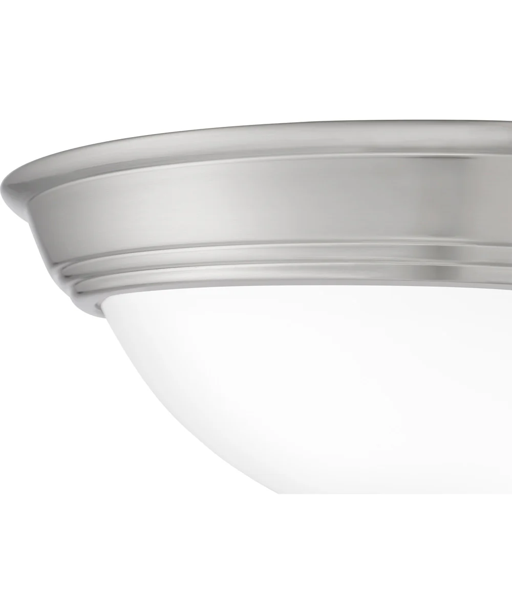 Erwin Medium 2-light Flush Mount Brushed Nickel - Image 6