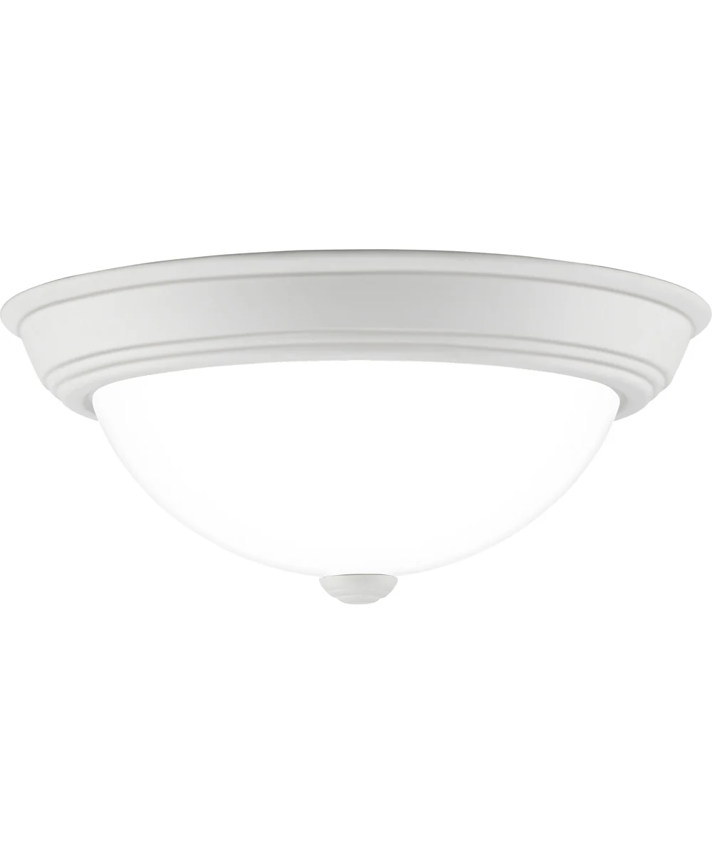 Erwin Medium 2-light Flush Mount White Lustre - Image 2