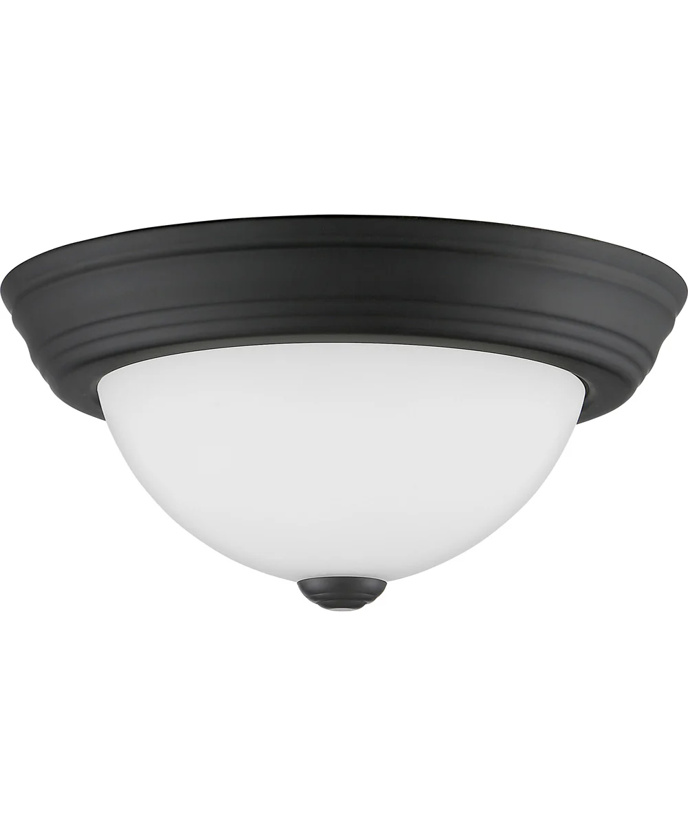 Erwin Small 1-light Flush Mount Matte Black - Image 3