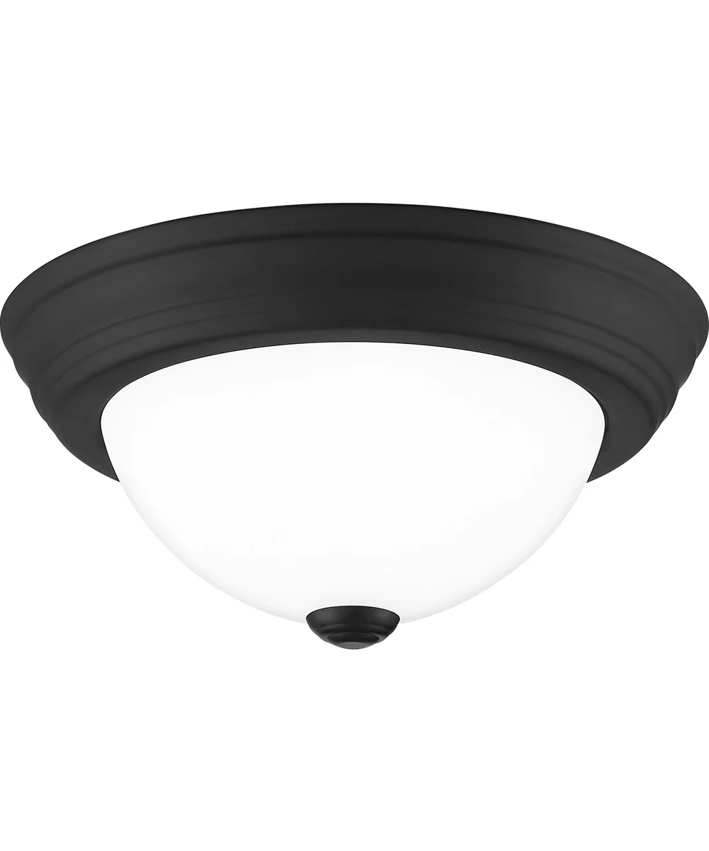 Erwin Small 1-light Flush Mount Matte Black - Image 4