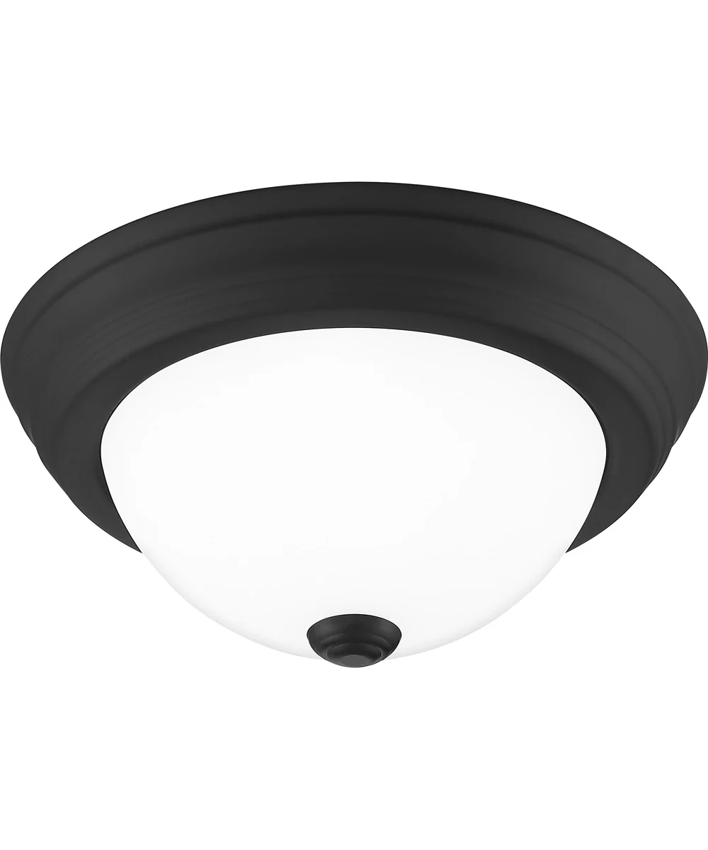 Erwin Small 1-light Flush Mount Matte Black - Image 5