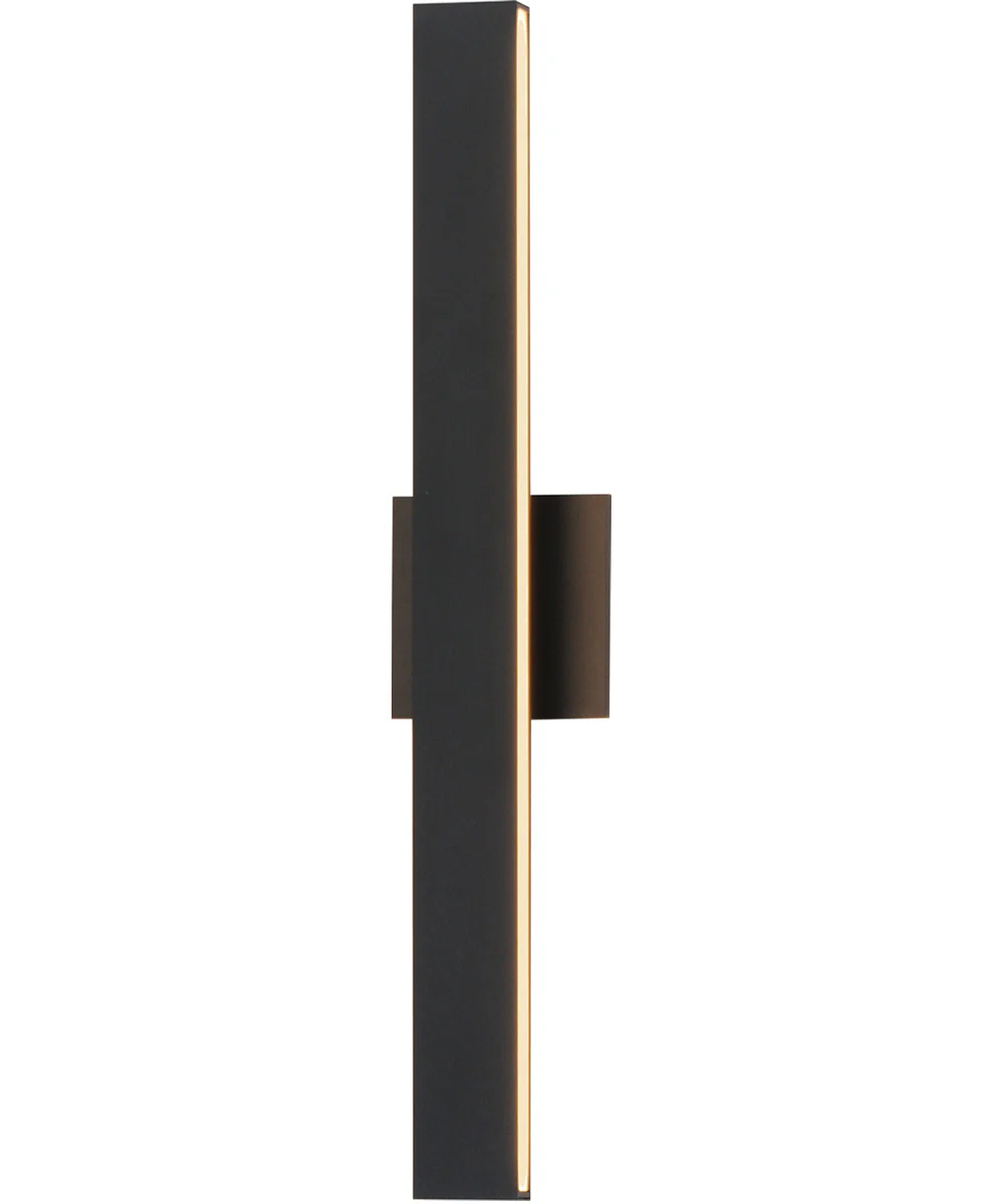 Alumilux SideLine 24 inch LED Outdoor Wall Sconce Black