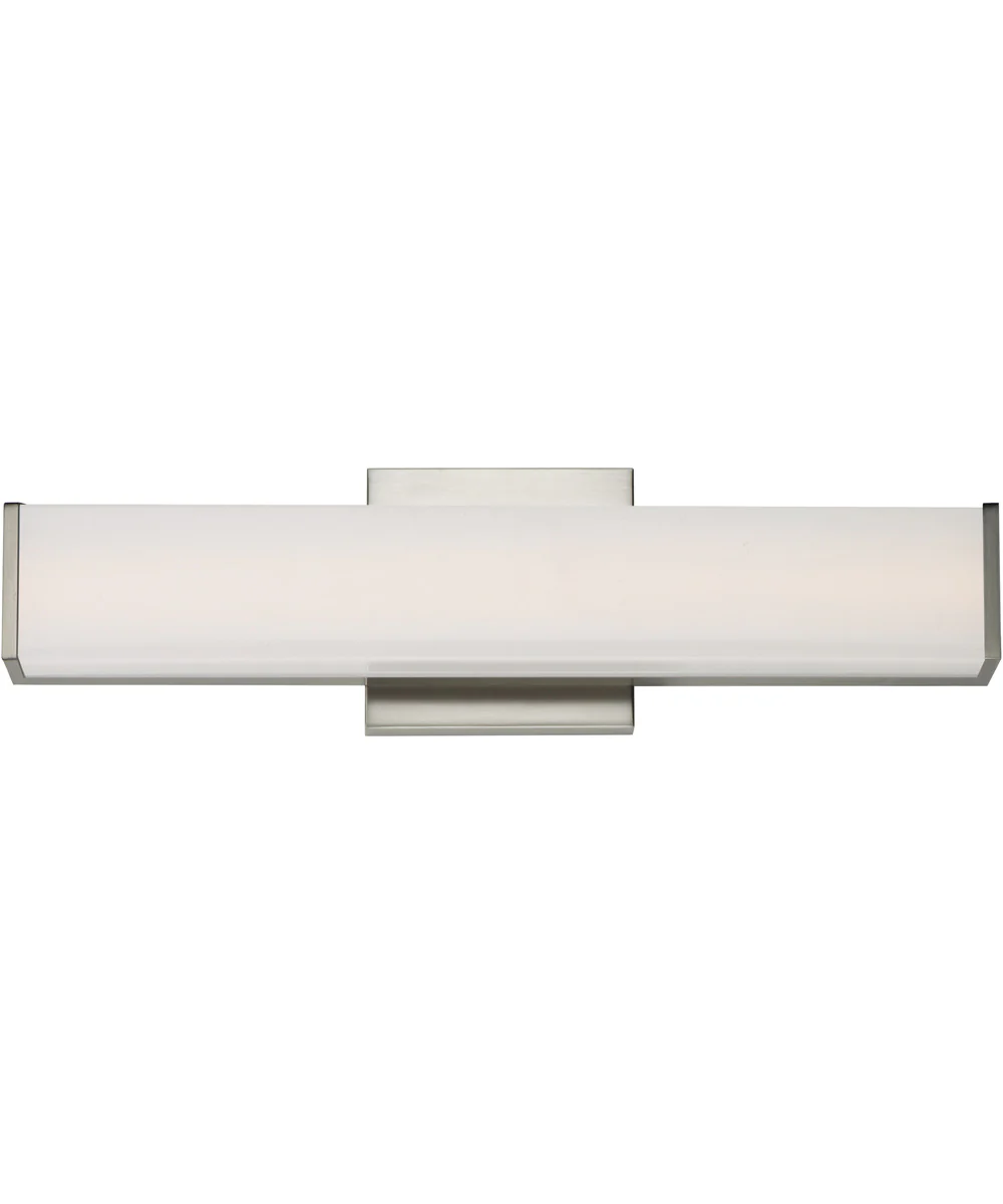 Baritone 18 inch LED Bath Vanity Satin Nickel