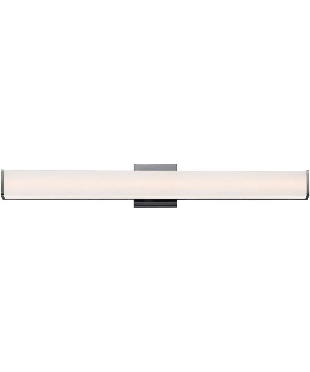 Baritone 36 inch LED Bath Vanity Satin Nickel