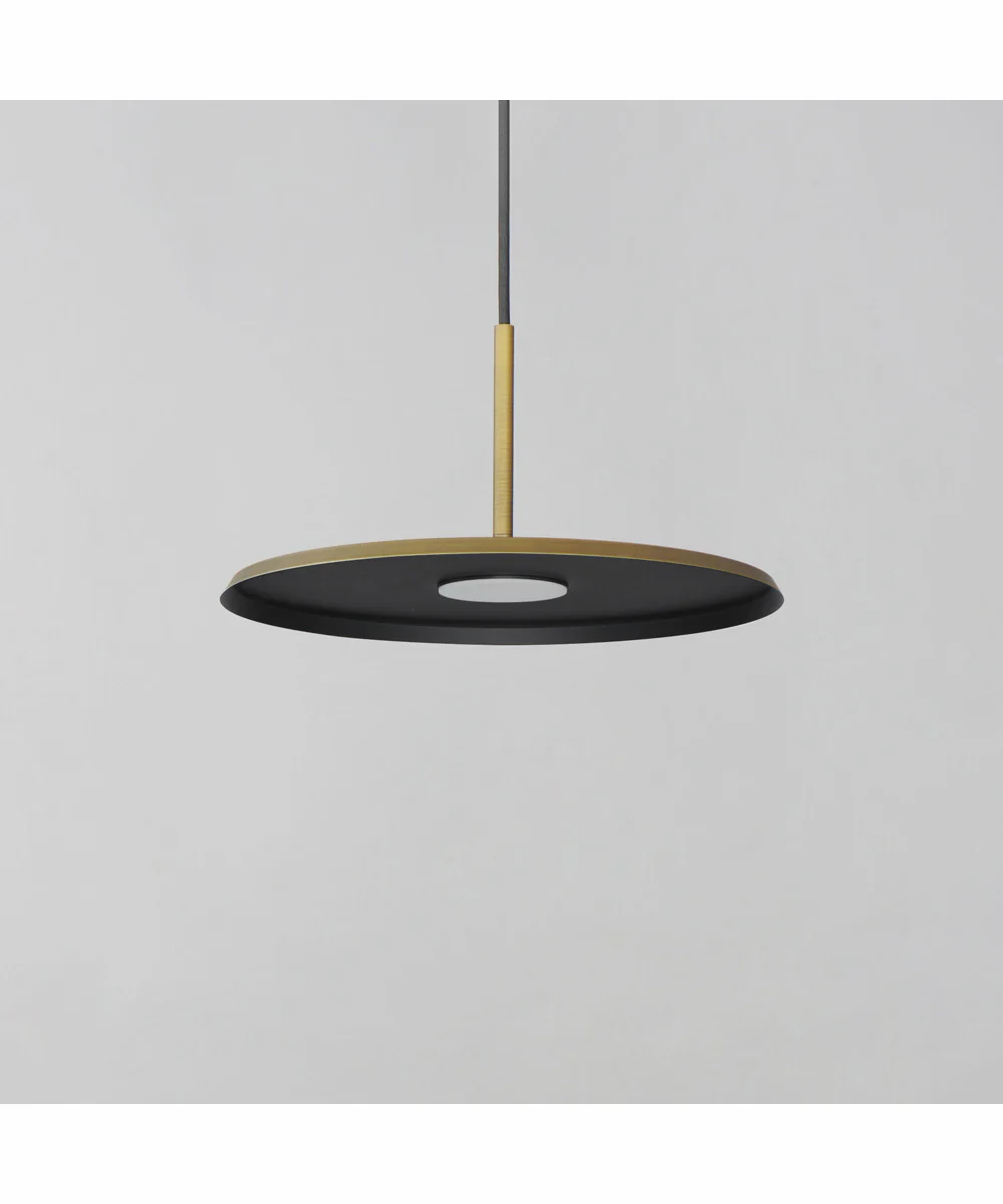 Berliner 14 inch LED Pendant Antique Brass - Image 3