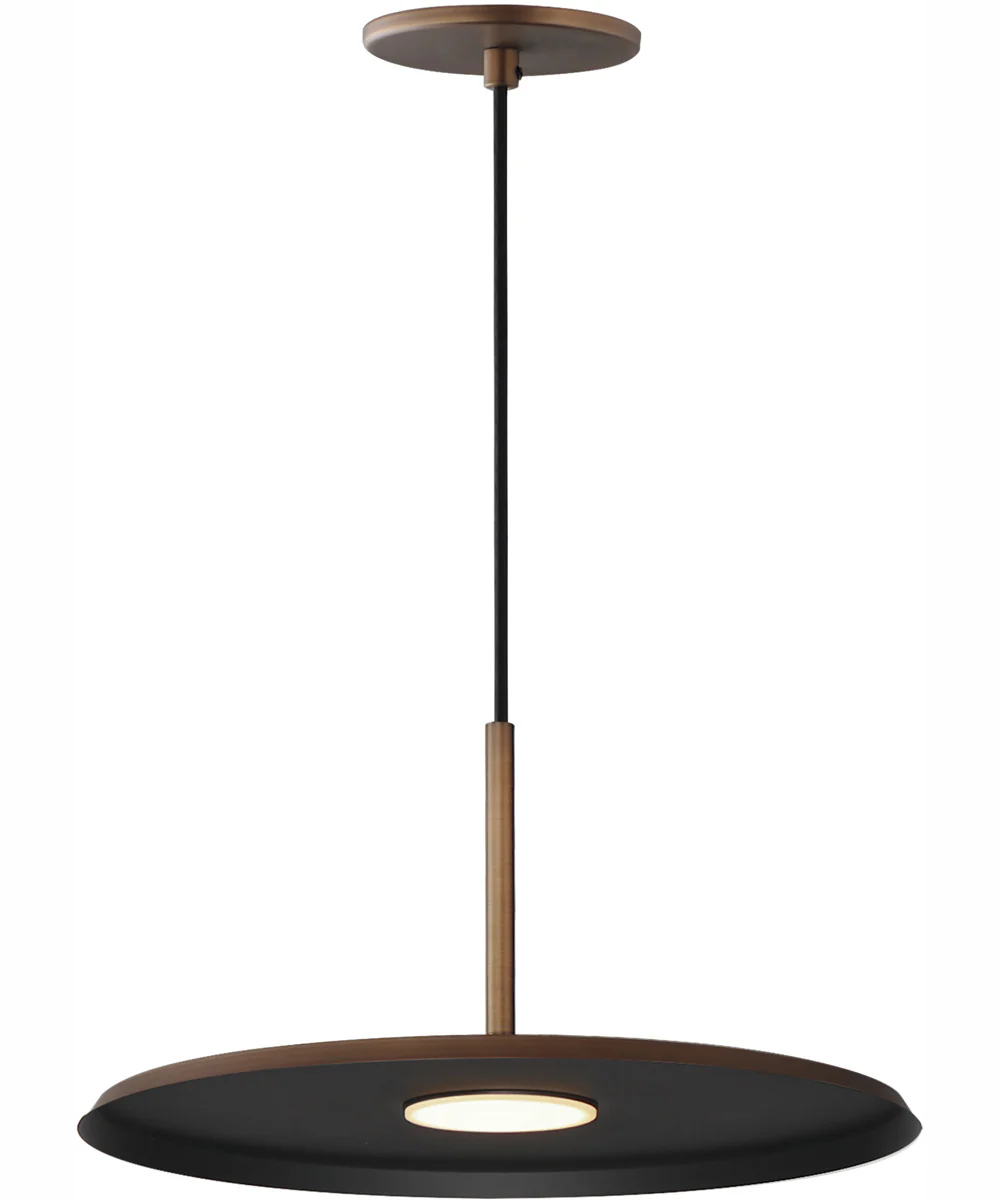 Berliner 14 inch LED Pendant Antique Copper