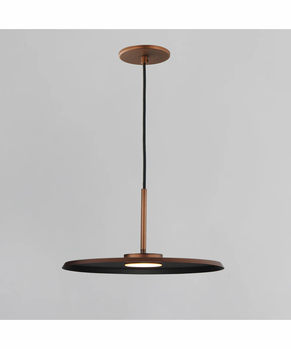 Berliner 14 inch LED Pendant Antique Copper - Image 2