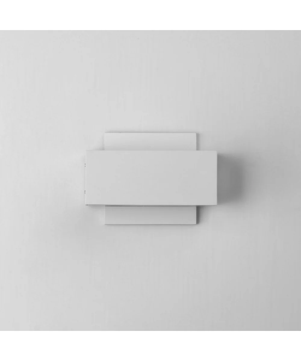 Blok 6.75 inch LED Outdoor Wall Sconce White - Image 3