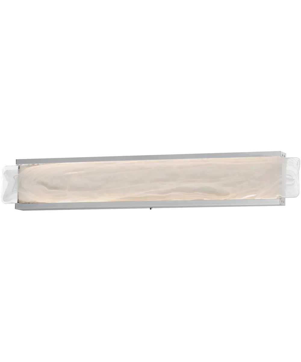 Celine 32 inch LED Bath Vanity Satin Nickel