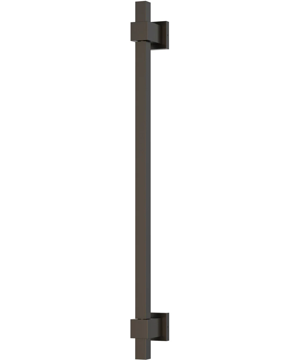 Cubist Square LED Wall Sconce Black