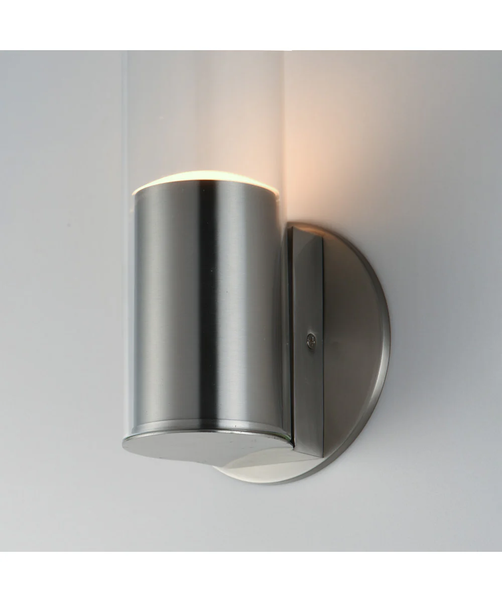 Highball Clear LED Wall Sconce Satin Nickel - Image 7