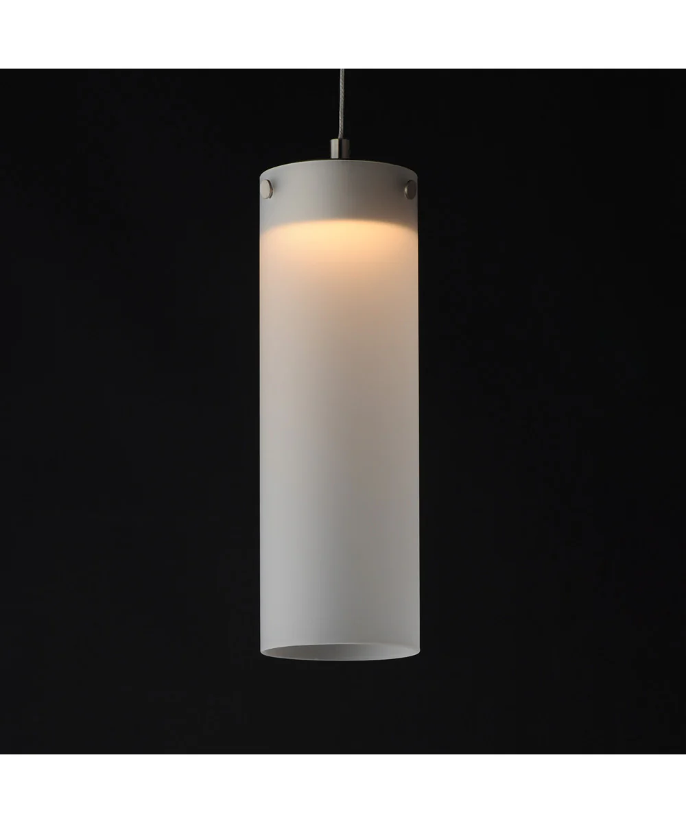 Highball Frosted LED Pendant Satin Nickel - Image 3