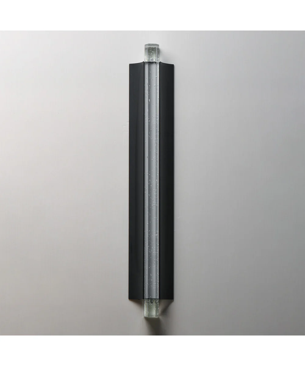 Hyperion 30 inchLED Wall Sconce Black - Image 2