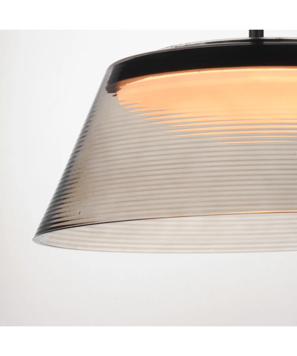 Jensen 18 inch LED Pendant Black - Image 4