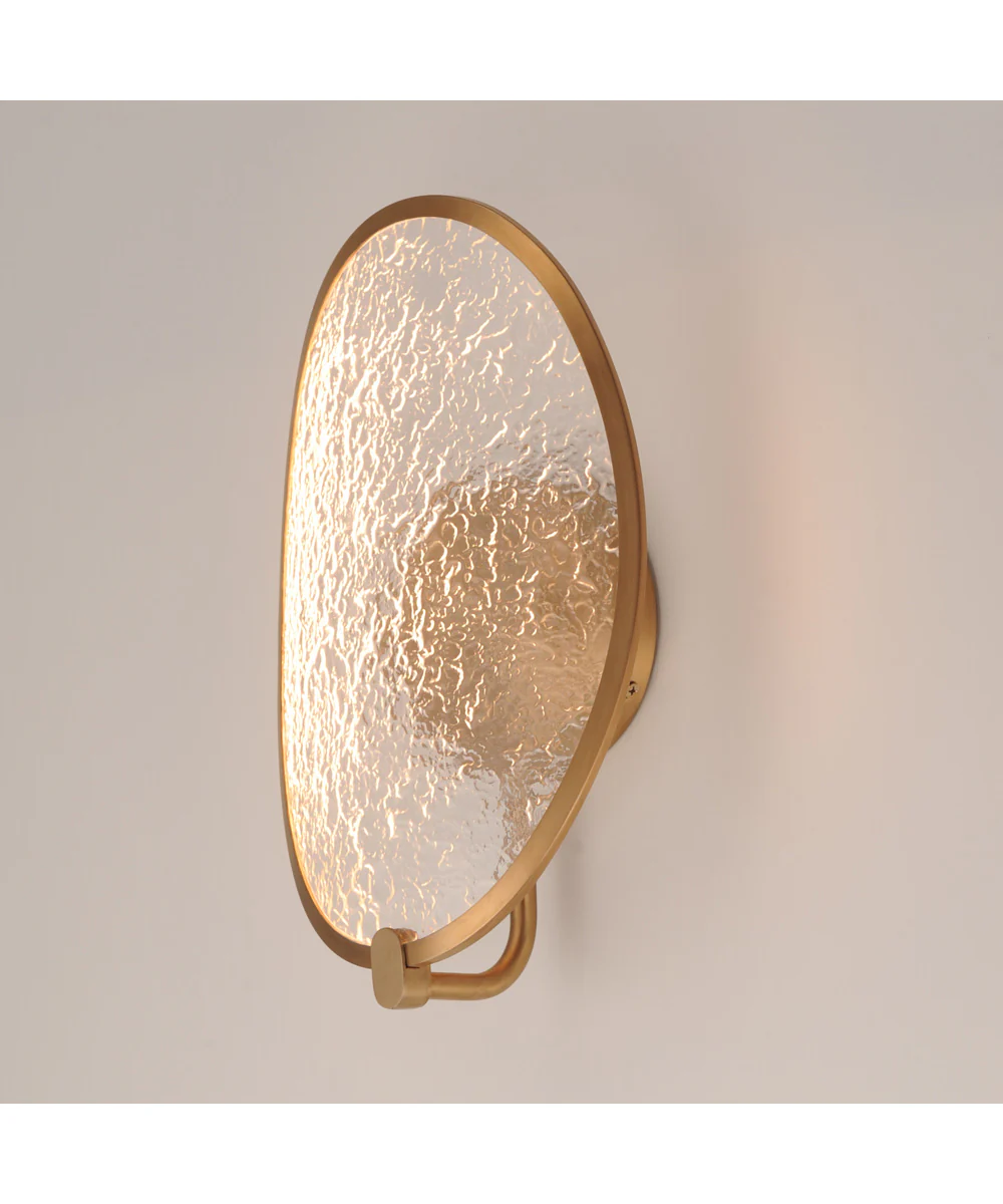 Moonscapes Wall Sconce Brushed Champagne - Image 5