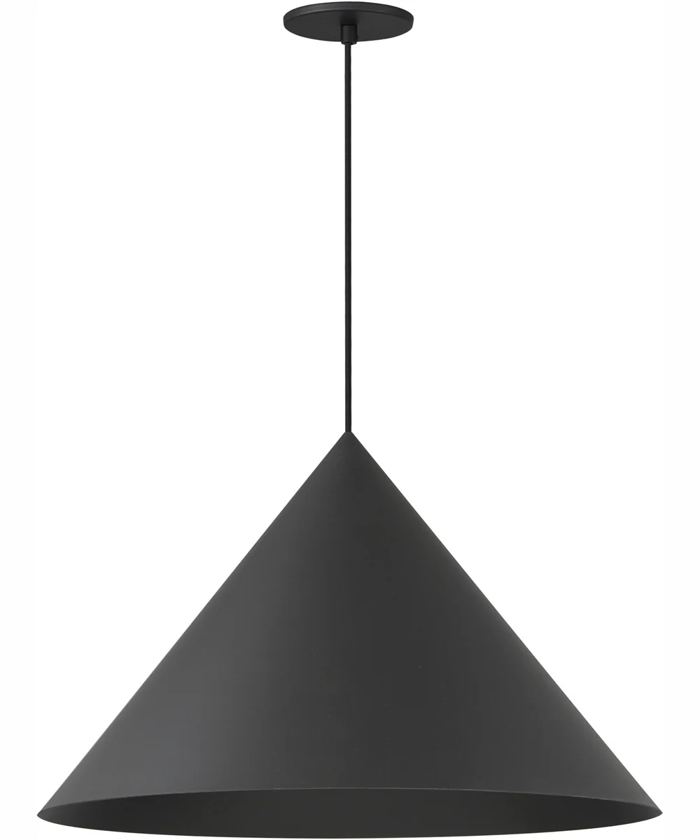 Pitch 22 inch LED Pendant Black
