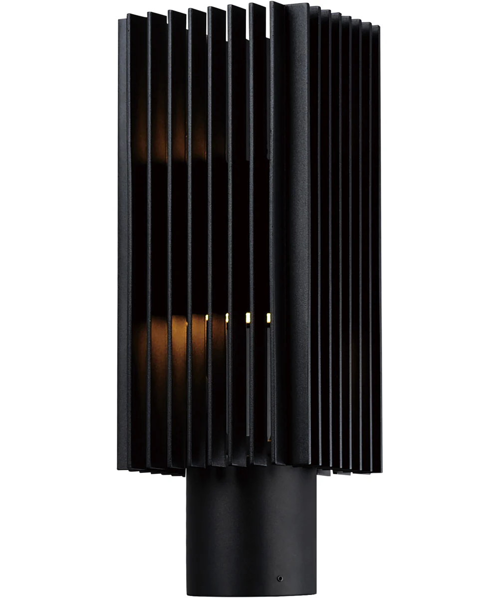 Rampart LED Outdoor Post Mount Black