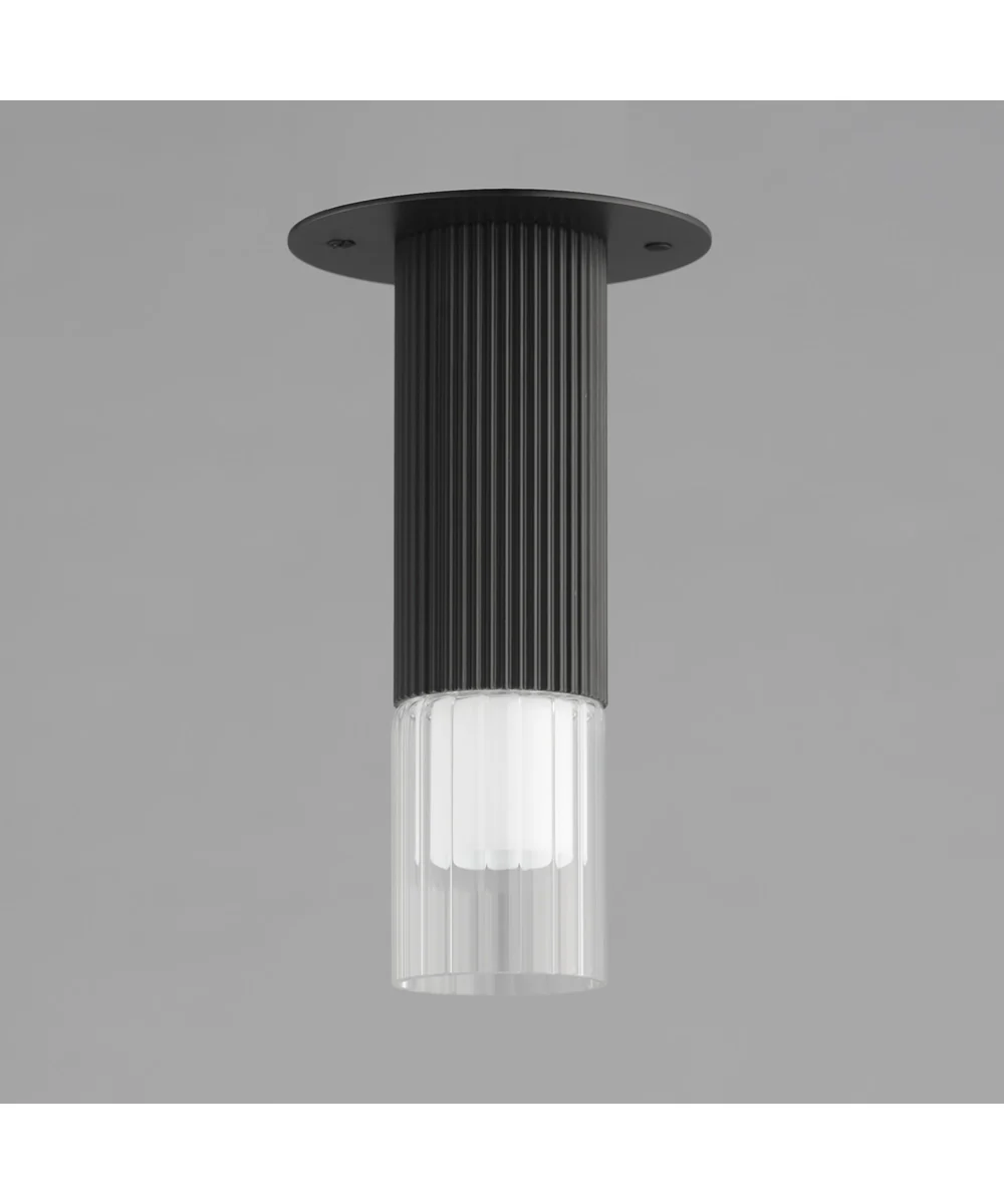 Reeds LED Flush Mount Black - Image 2