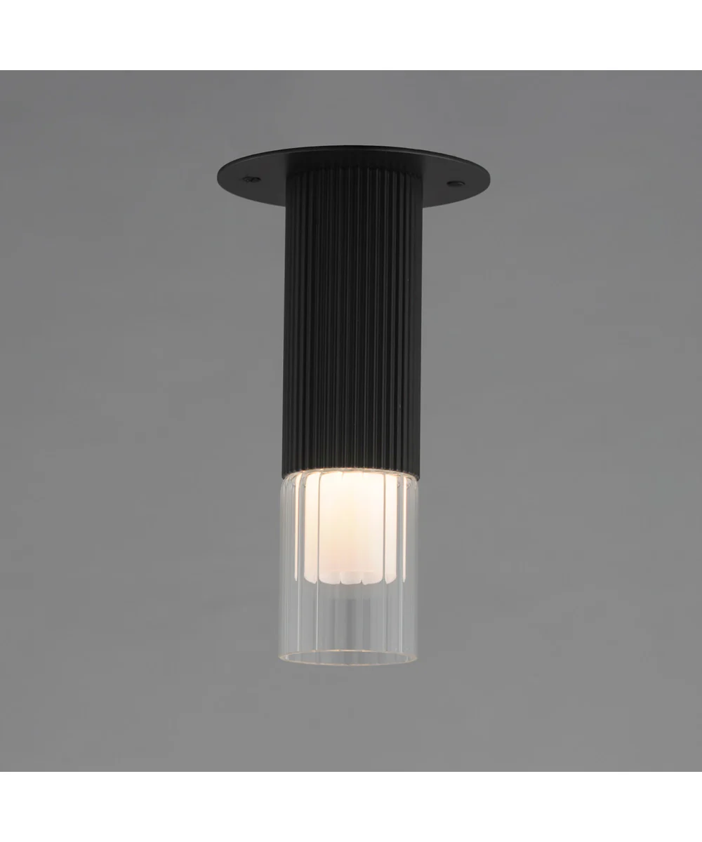 Reeds LED Flush Mount Black - Image 3