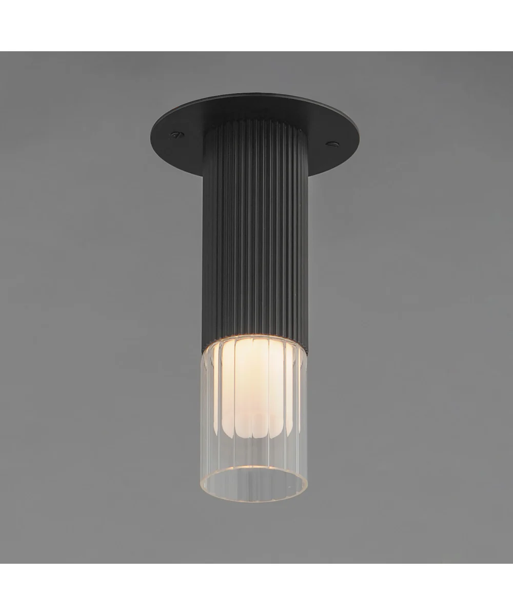 Reeds LED Flush Mount Black - Image 4