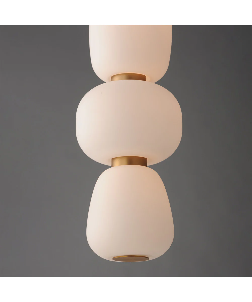 Soji Single LED Pendant Black / Gold - Image 4