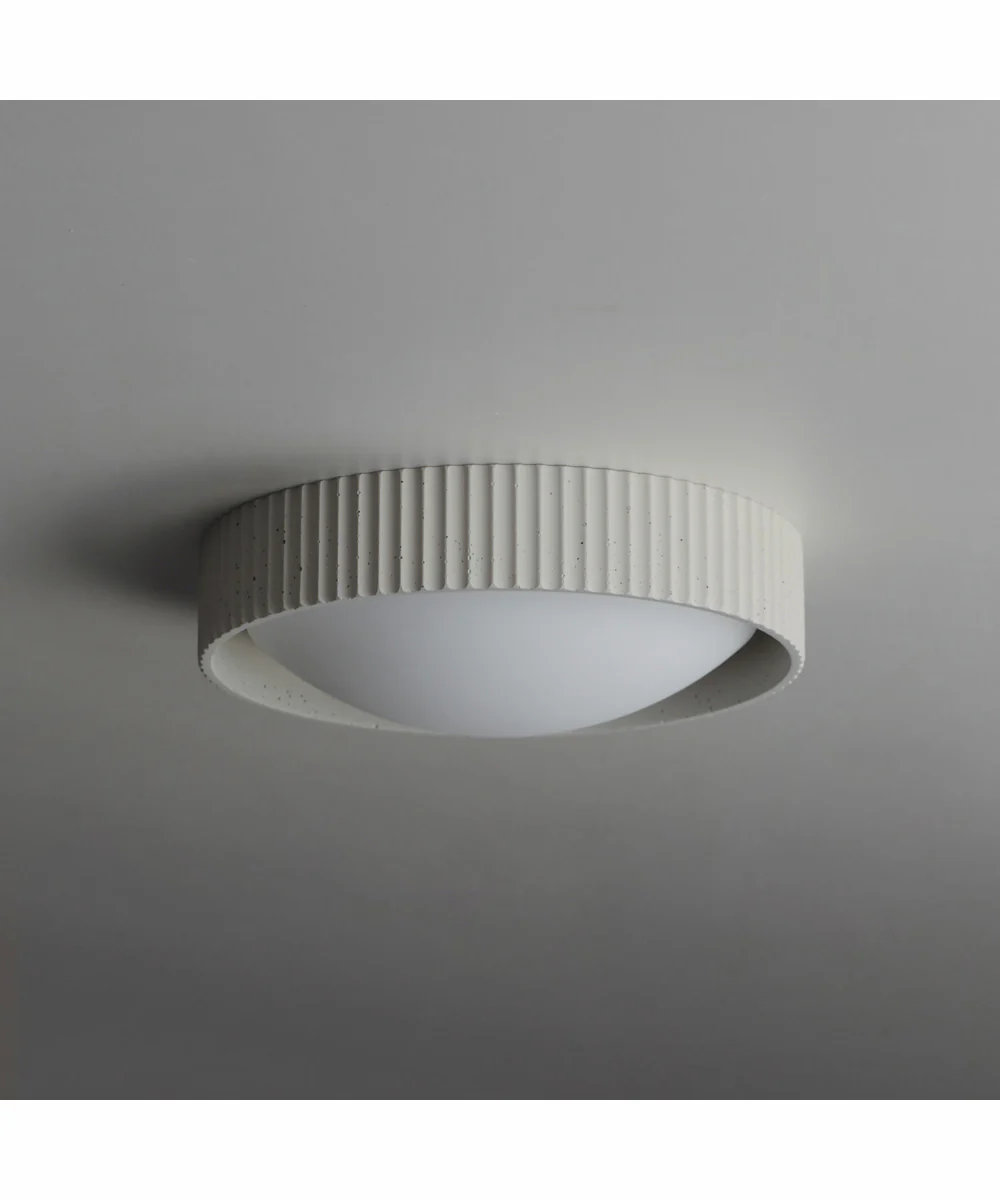 Souffle 14 inch LED Flush Mount Chaulk White - Image 2