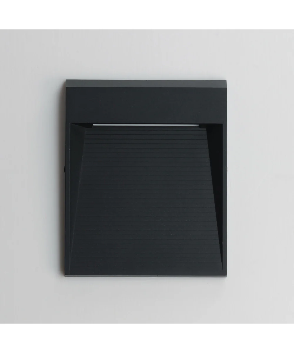 Steppes LED Outdoor Sconce Black - Image 2