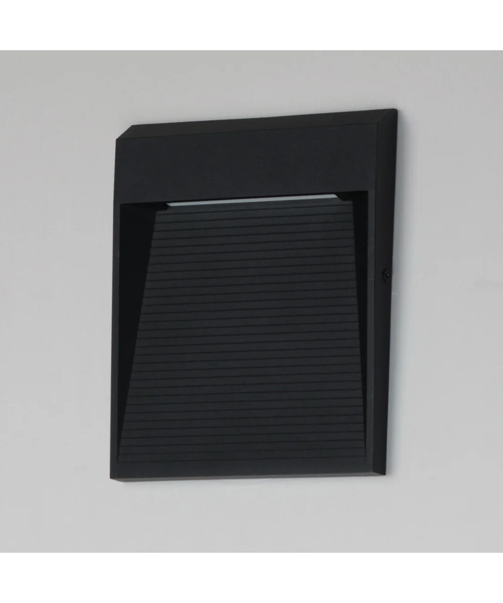 Steppes LED Outdoor Sconce Black - Image 4
