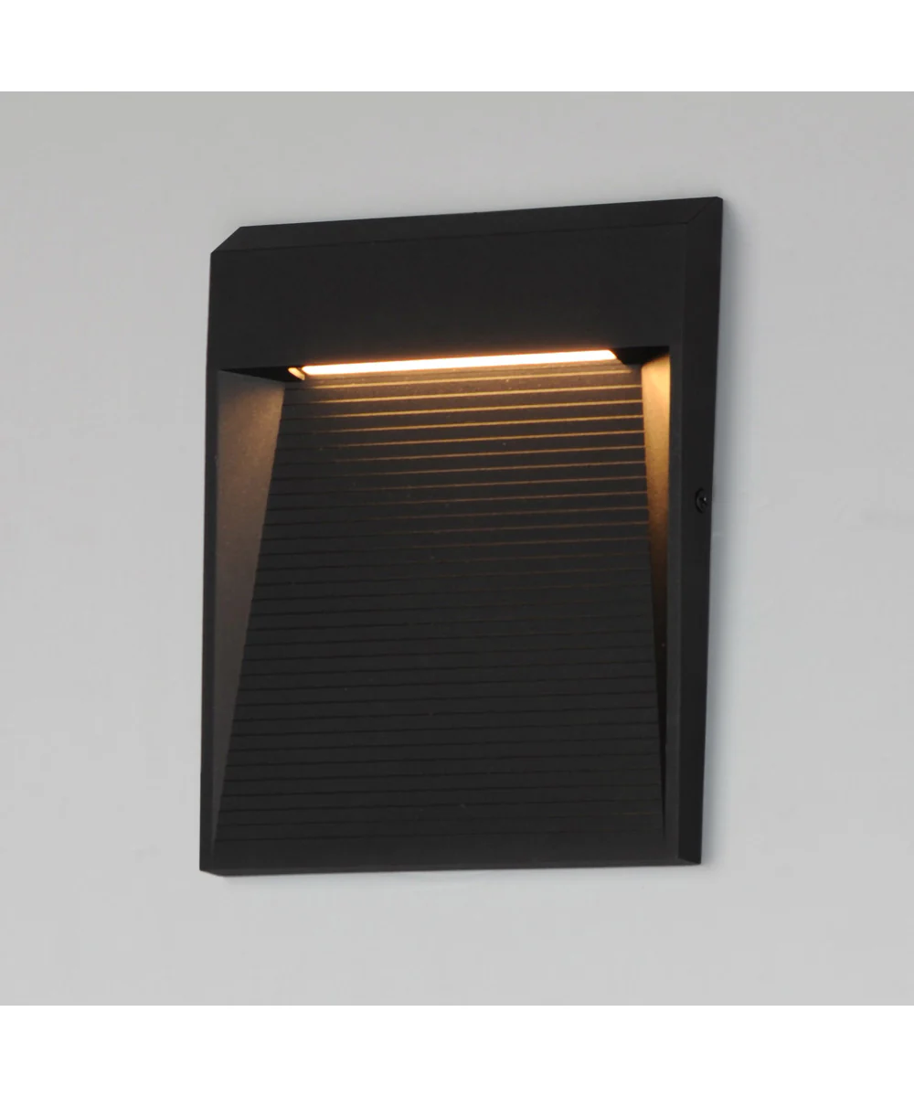 Steppes LED Outdoor Sconce Black - Image 5