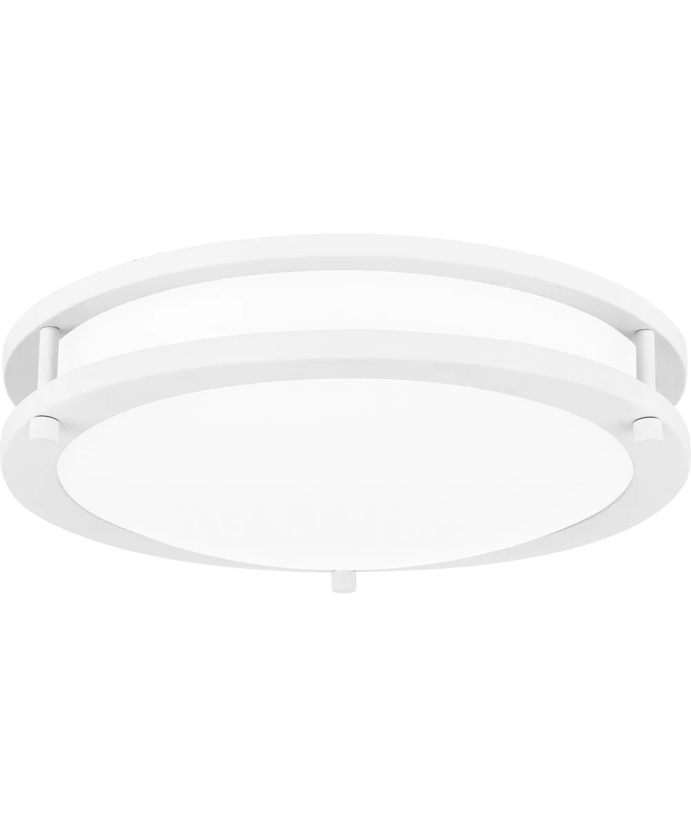 Euclid Semi Flush Mount White Lustre - Image 2