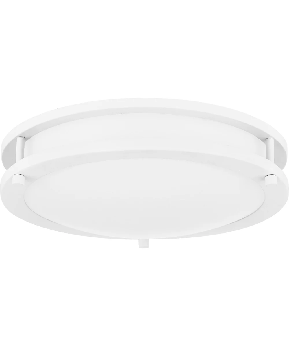 Euclid Semi Flush Mount White Lustre - Image 3
