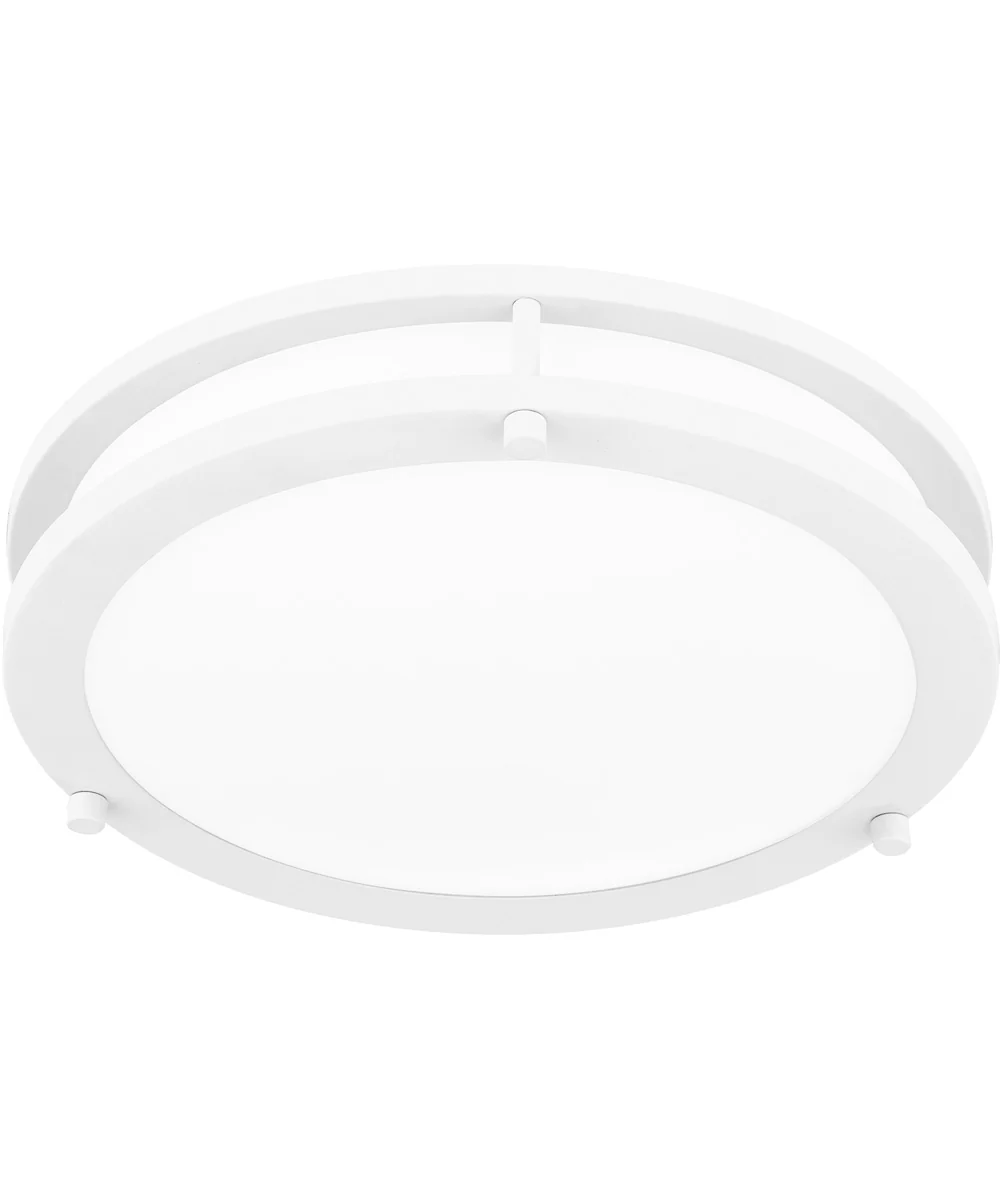 Euclid Semi Flush Mount White Lustre - Image 5