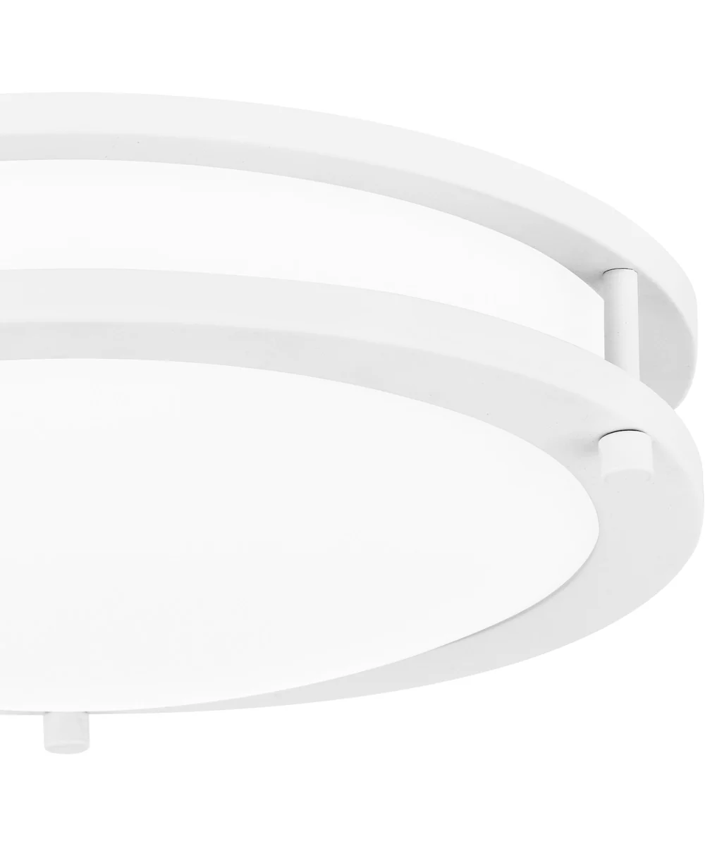 Euclid Semi Flush Mount White Lustre - Image 6