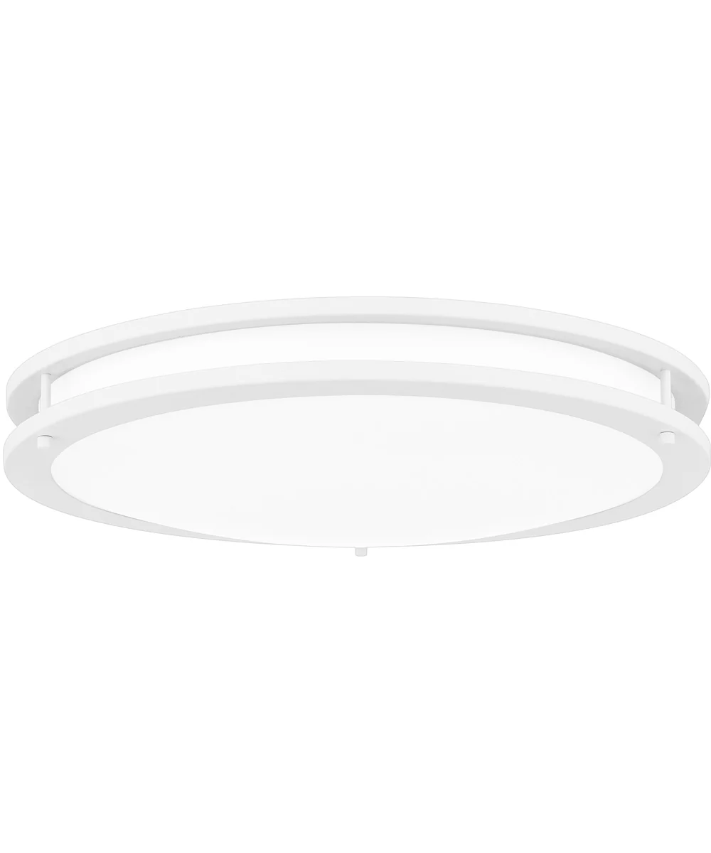 Euclid Semi Flush Mount White Lustre - Image 2