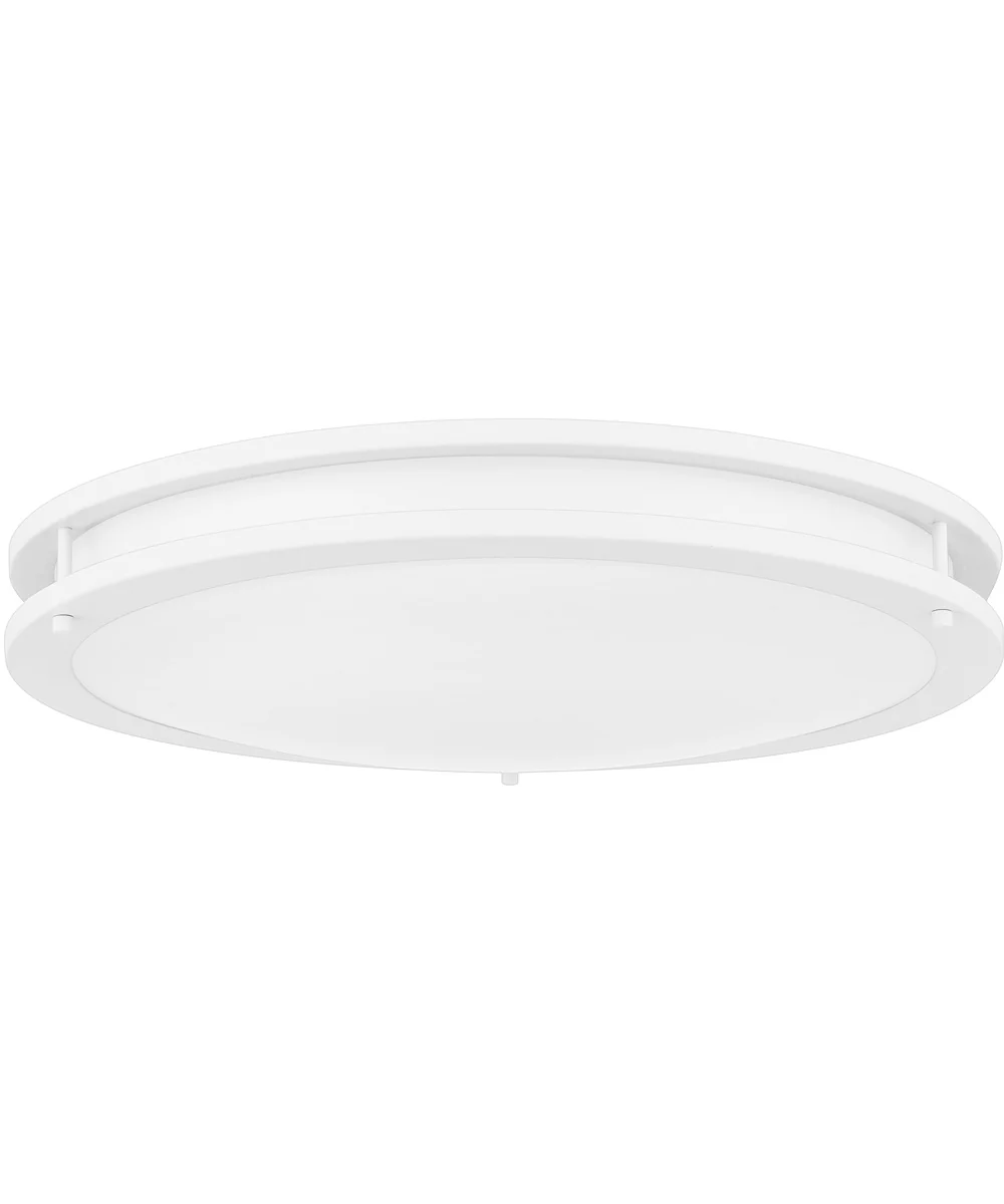 Euclid Semi Flush Mount White Lustre - Image 3