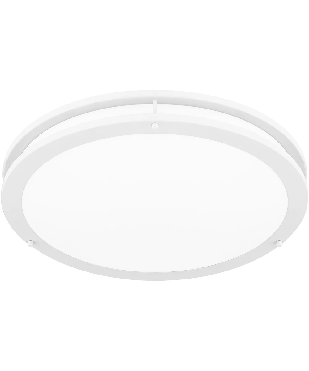 Euclid Semi Flush Mount White Lustre - Image 5