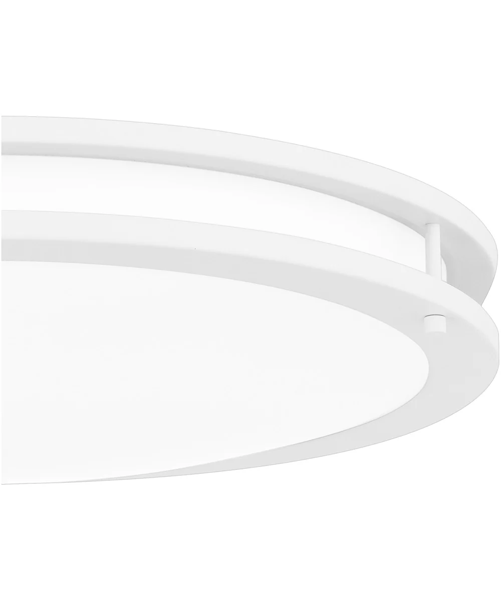 Euclid Semi Flush Mount White Lustre - Image 6
