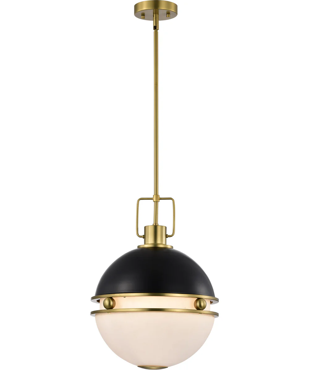 Everton 2-Light Pendant Matte Black - Image 4